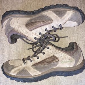 COLUMBIA Trail Trekker Leather Hiking Boots Womens Size 8
